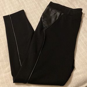 Black Worthington ankle length pants size L